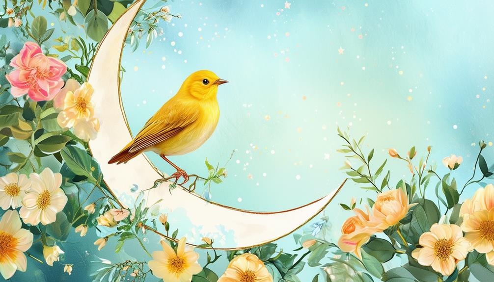 canary symbolizes mystical meanings