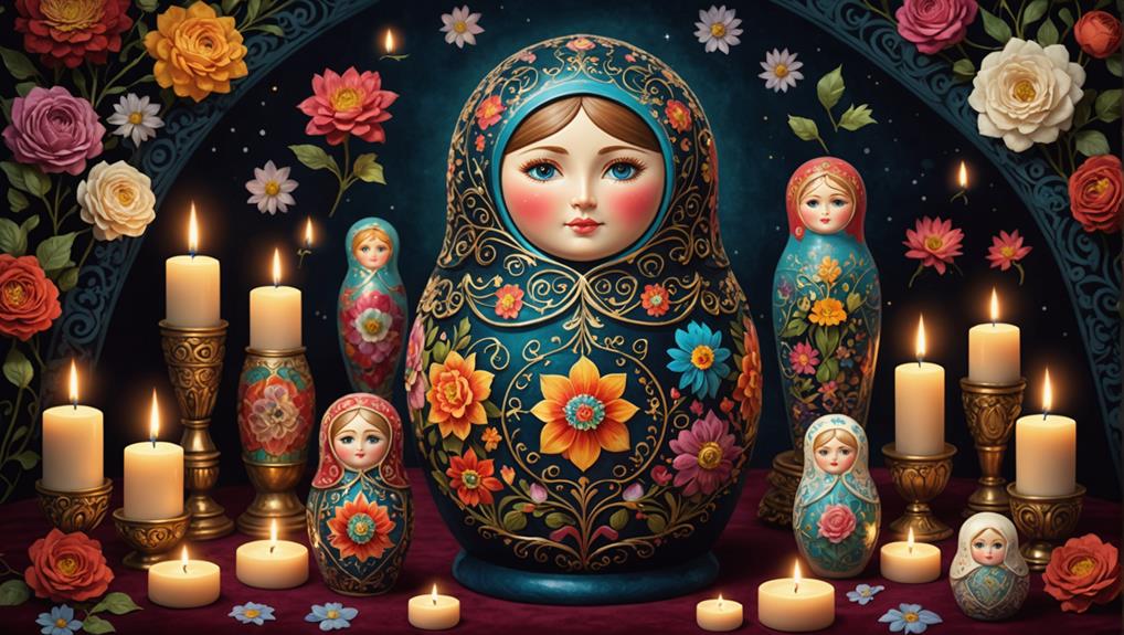 russian nesting dolls symbolism