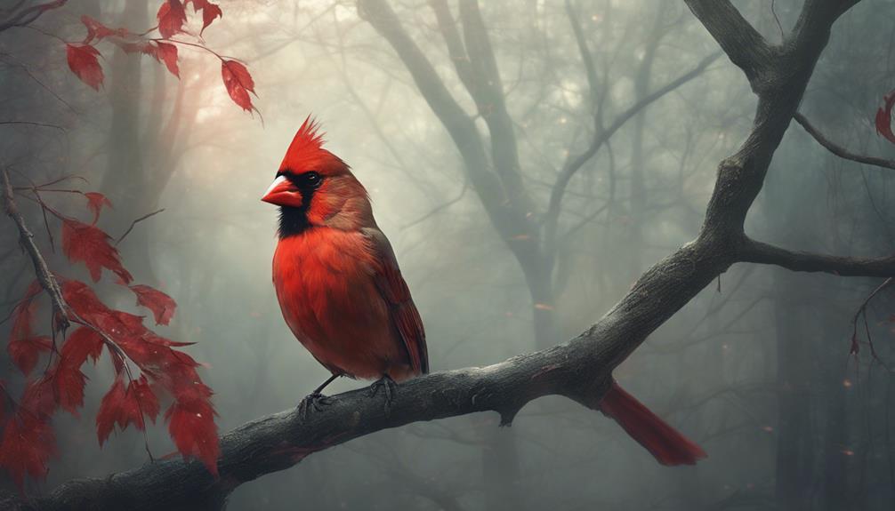 symbolism of red birds