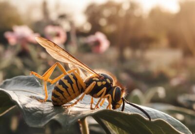 declining wasp activity observed