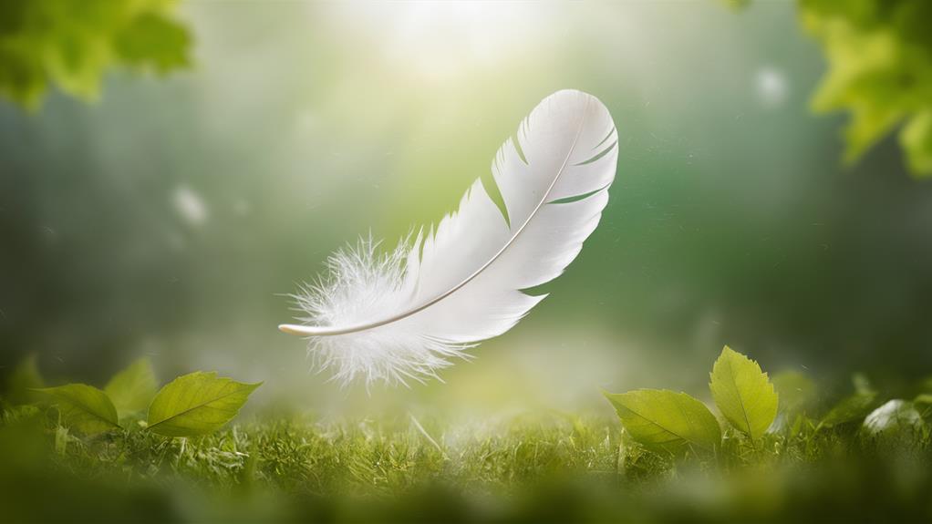 feathers symbolize spiritual messages