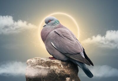 grey pigeon symbolizes peace