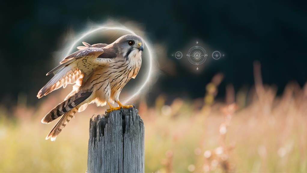 kestrel symbolism and traits