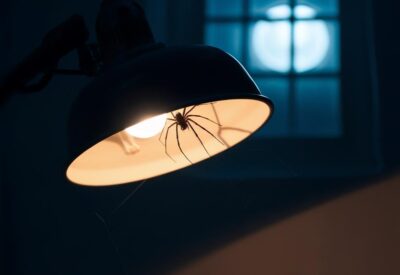 nighttime spider sighting significance