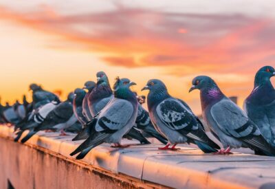 pigeons symbolize urban life